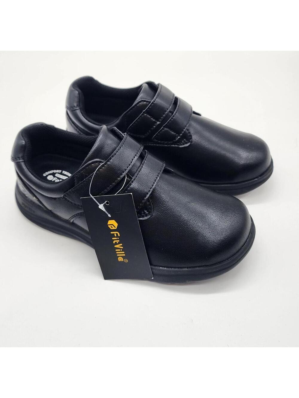 New Fitville sneakers black 7.5 Extra wide diabetic shoe comfy